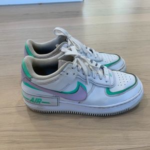 Nike Air Force 1 Low Shadow Green Lilac Sneaker